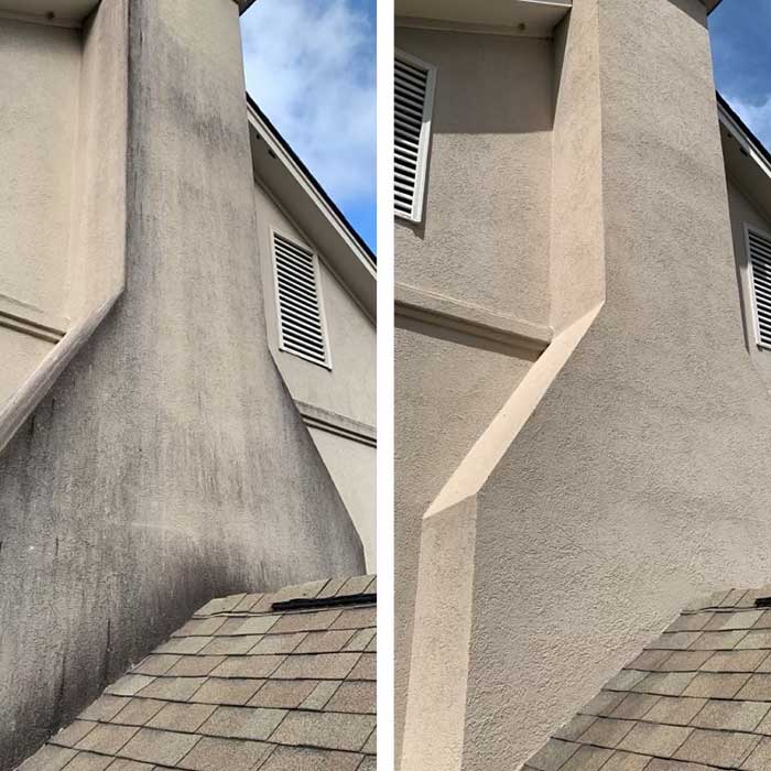 Before And After House Washing