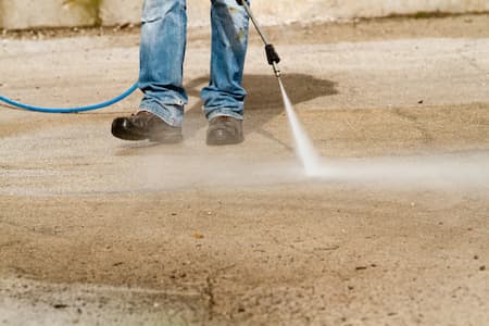 Concrete cleaning woodlands tx